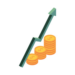 growth coins money