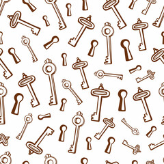 seamless pattern keys