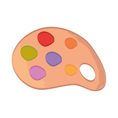 watercolor palette icon