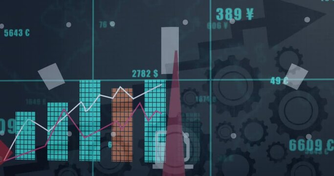 Animation of graphs and fuel control over cogs
