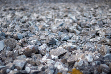 gray pebbles