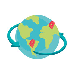 worldwide delivery location