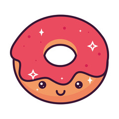 kawaii dessert donut