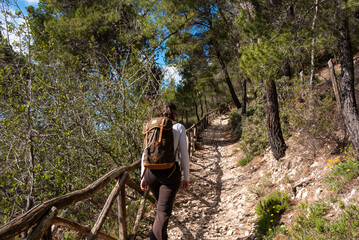 Hiking the famous Nature Trail Mergoli Vignanotica, Gargano Peninsula