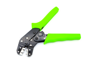 Pliers isolated on white background.