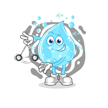 recommend clip art: soda water hypnotizing cartoon. cartoon mascot vector