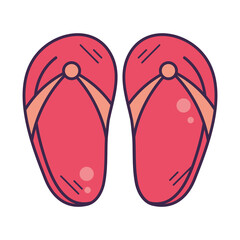 flip flops icon