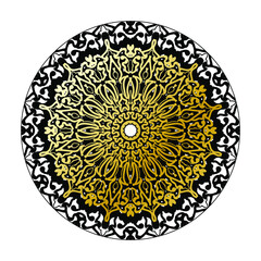 Luxury Ornamental Indian Mandala Design.