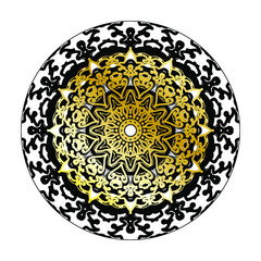 Luxury Ornamental Indian Mandala Design.