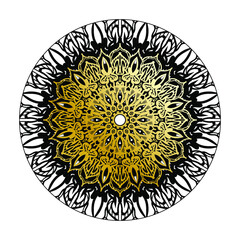 Luxury Ornamental Indian Mandala Design. © sama