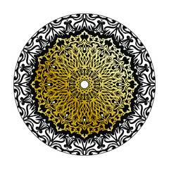 Luxury Ornamental Indian Mandala Design.