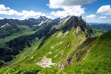 View from aviewpoint near the Schäfeler hut