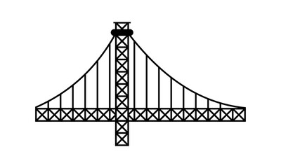 bridge illustration vector