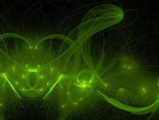 Imaginatory fractal abstract background Image