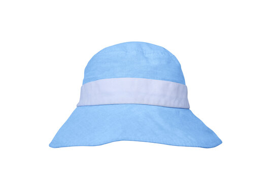Blue Hat Isolated On White Background