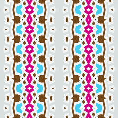 Seamless vector background with repeat pattern. multicolored  mosaic. Perfect for fashion, textile design, cute themed fabric, on wall paper, wrapping paper, fabrics and home decor.