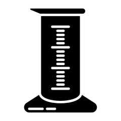 measuring cup icon on transparent background