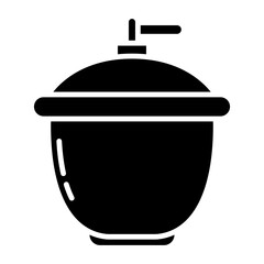 desiccator icon on transparent background