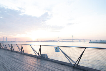 みなとみらい
大桟橋
朝日