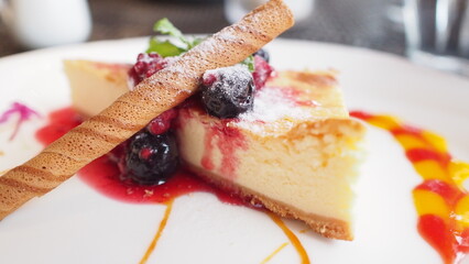 チーズケーキ