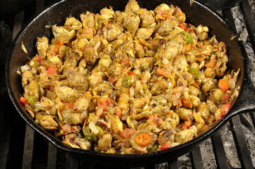 cabuches capullo de biznaga cocinados