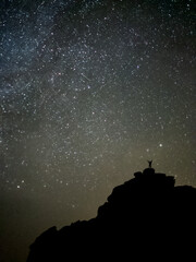 Celebrating in the stars