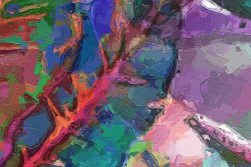 Abstract beautiful colorful texture rainbow