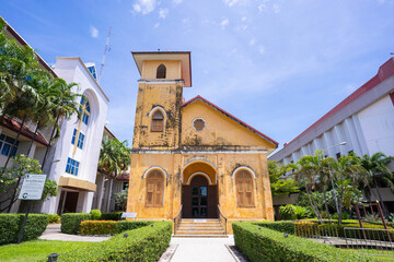 old and beautiful church in Trang province Thailand
