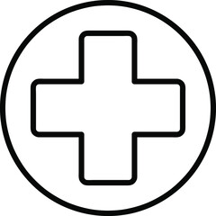 Obraz premium vector plus icon illustration on white background..eps