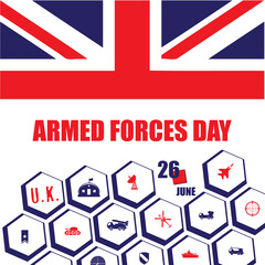 Obraz premium Armed Forces Day