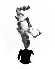 silhouette of a person
