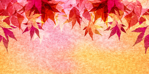 紅葉　もみじ　秋　背景