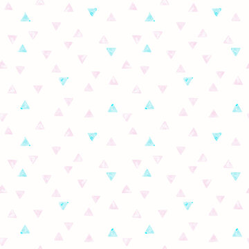 Triangle seamless repeat all over pattern 