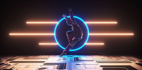 Cosmonaut dance © allvision