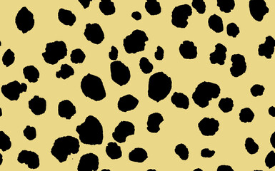 Abstract modern leopard seamless pattern. Animals trendy background. Color decorative vector stock illustration for print, card, postcard, fabric, textile. Modern ornament of stylized skin
