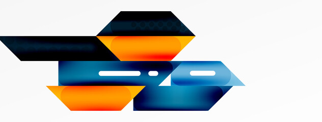 Background minimal geometric composition. Lines design vector illustration for wallpaper banner background or landing page