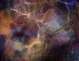 Mystical abstract background