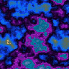 Fototapeta na wymiar Blue pink violet background with bubbles