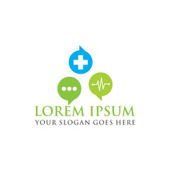 medical talk logo , pharmacy logo