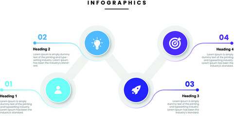 Creative business infographic