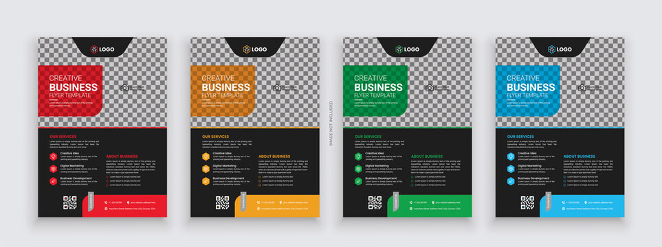 Creative Corporate Business Flyer Template Layout