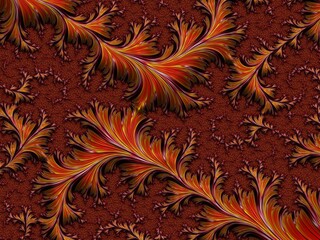 Fractal surreal background. Futuristic scientific design. Dynamic illustration. Computer generated fractal artwork