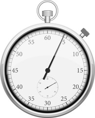 Retro stopwatch clipart design illustration