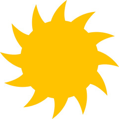 Sun icon set clipart design illustration