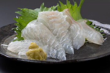 鯛の刺身　sashimi	 - obrazy, fototapety, plakaty