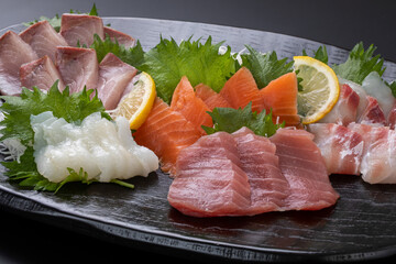 刺身の盛り合わせ　Japan