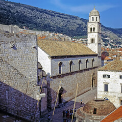 Franciscan Church and Monastery, Dubrovnik - obrazy, fototapety, plakaty