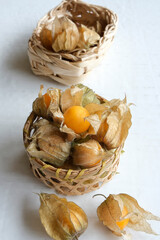 Physalis peruviana native to Peru, Equador and Columbia. Cape Gooseberry aka Goldenberry. Highly...