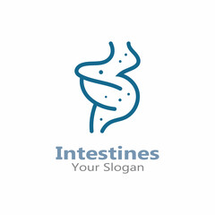 Intestine human Logo Collections digestion Organ medical
