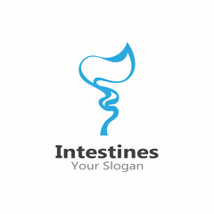 Intestine human Logo Collections digestion Organ medical
